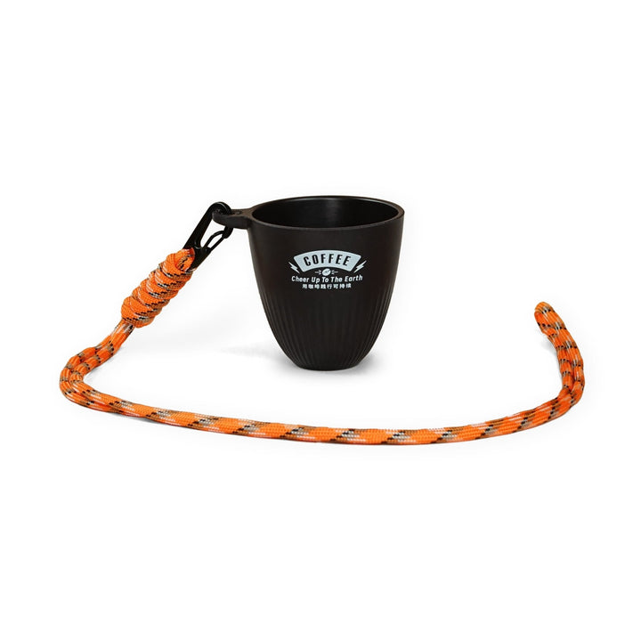 【CAMPING CUP】Eco - Friendly Coffee - grounds cup with Lanyard - 90ml / 3oz - HOHIILIFE