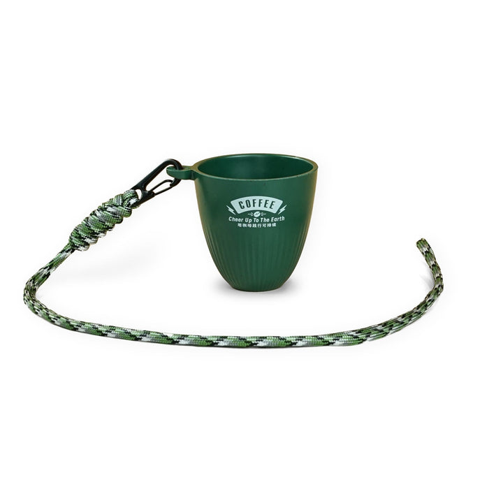 【CAMPING CUP】Eco - Friendly Coffee - grounds cup with Lanyard - 90ml / 3oz - HOHIILIFE