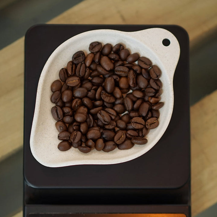 【COFFEEMOJI BEANS DOSING TRAY】Eco - Friendly Coffee - grounds dosing tray with Lanyard - HOHIILIFE