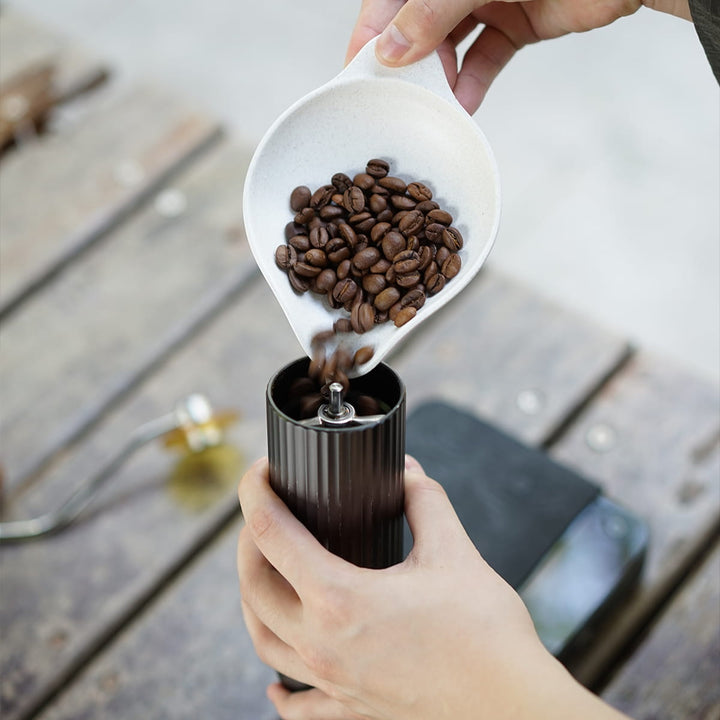 【COFFEEMOJI BEANS DOSING TRAY】Eco - Friendly Coffee - grounds dosing tray with Lanyard - HOHIILIFE